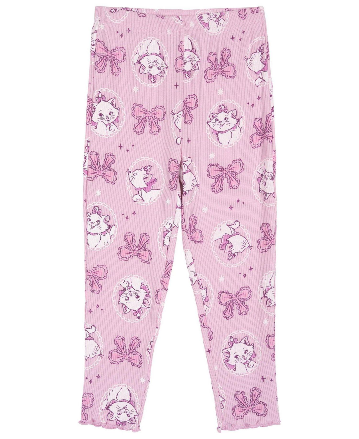 Marie Baby Girls' Ribbed Long Sleeve Tee and Pants Set