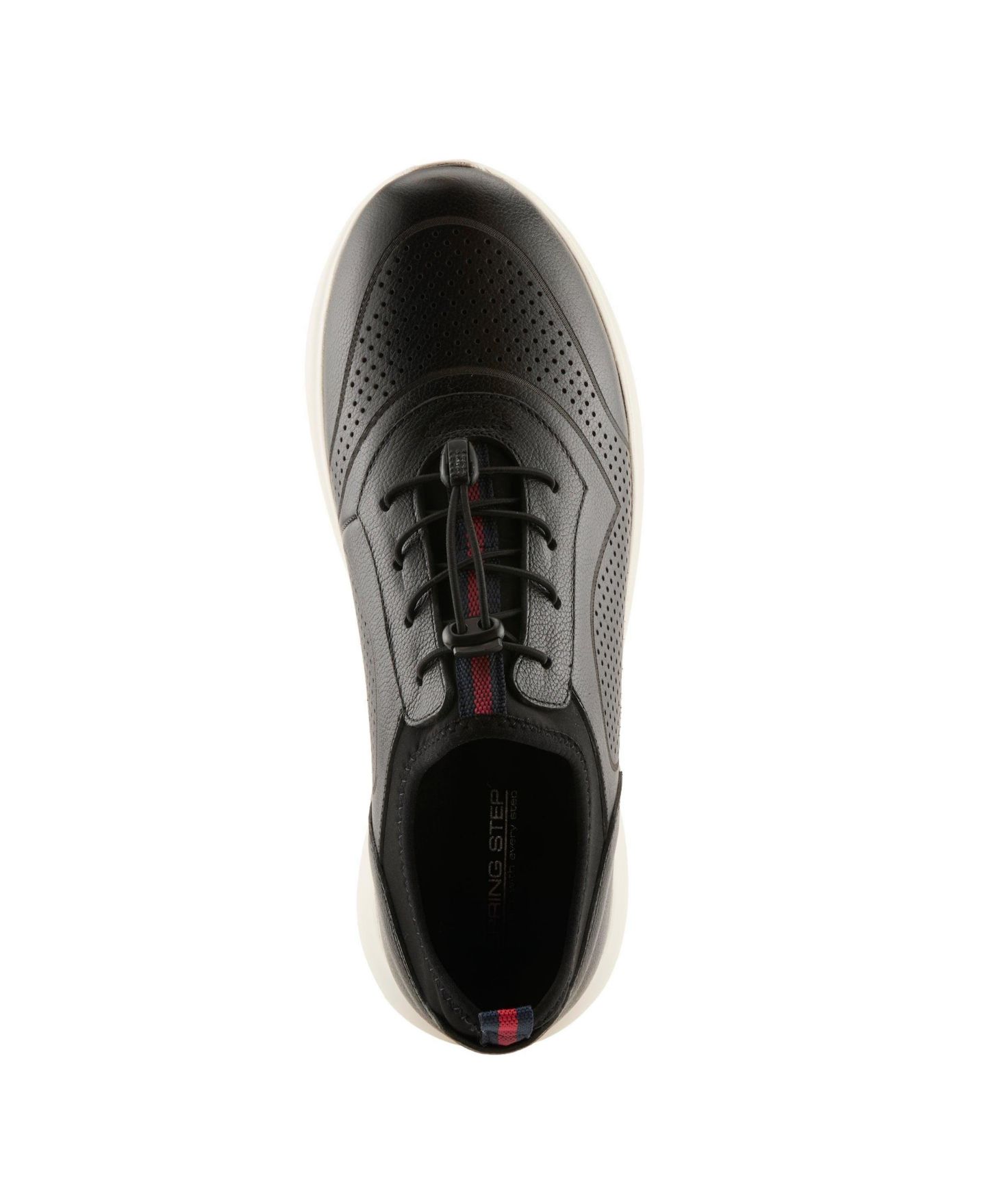 Мужские кроссовки Spring Step Kriss Fashion Sneaker with Leather Upper, цвет: Чёрный — фото 3