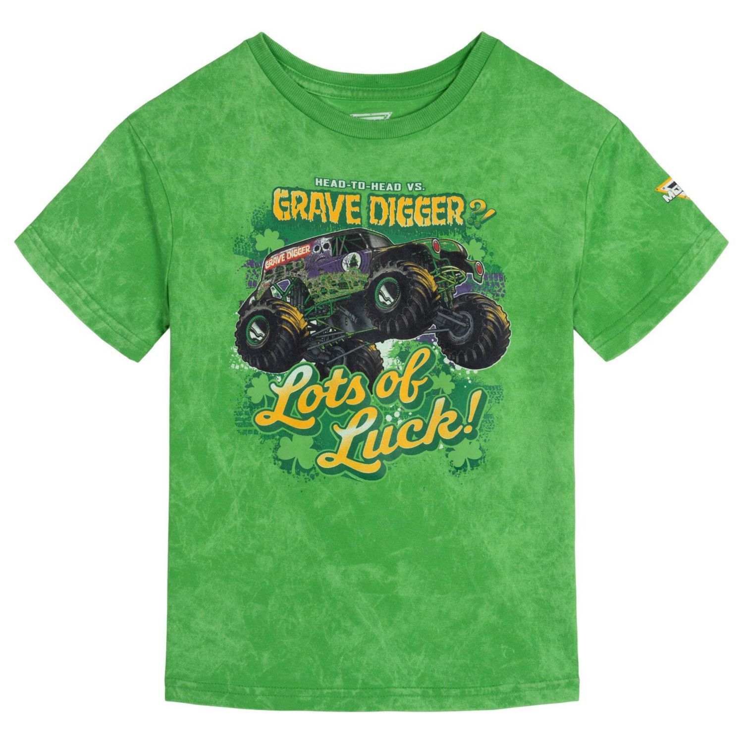 Girls' 4-16 Grave Digger Holiday Jersey T-Shirt
