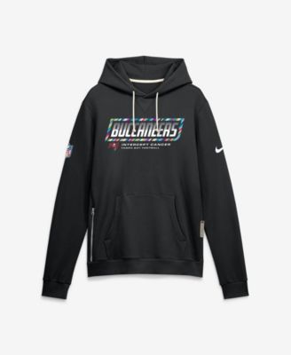 Men's Black Tampa Bay Buccaneers 2026 NFL Cruical Catch Sideline Dri-Fit Pullover Hoodie