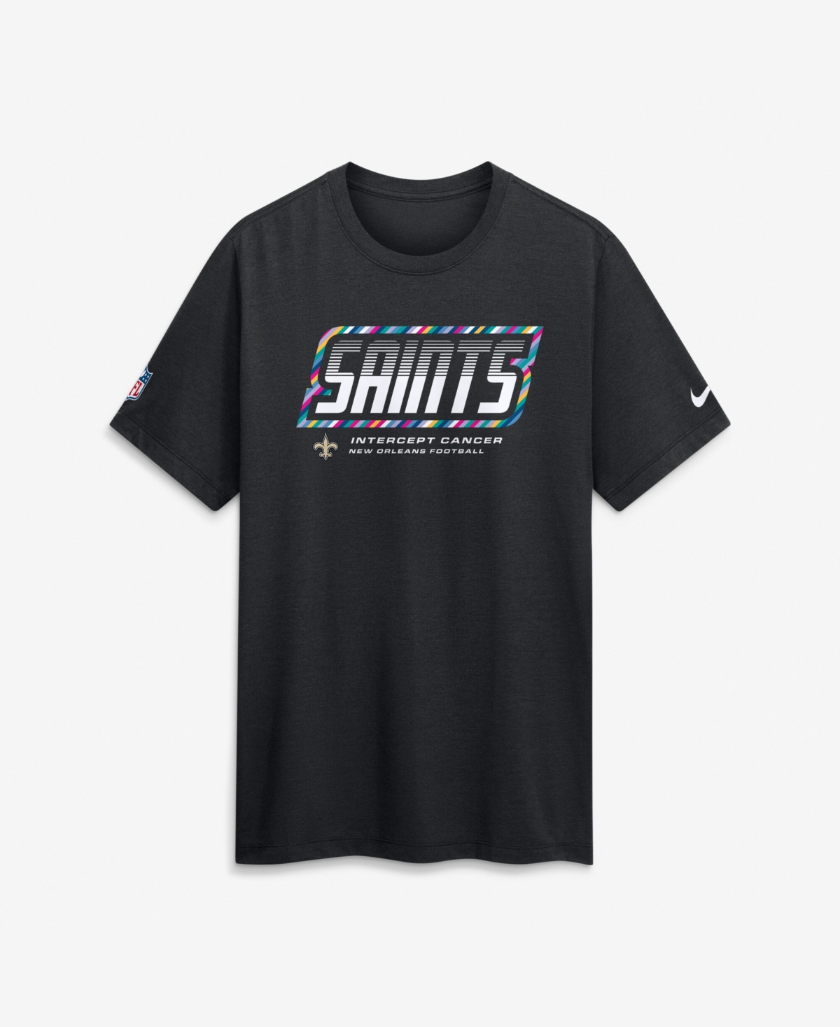 Nike Men's New Orleans Saints 2026 Nfl Cruical Catch Sideline Dri-Fit T-Shirt