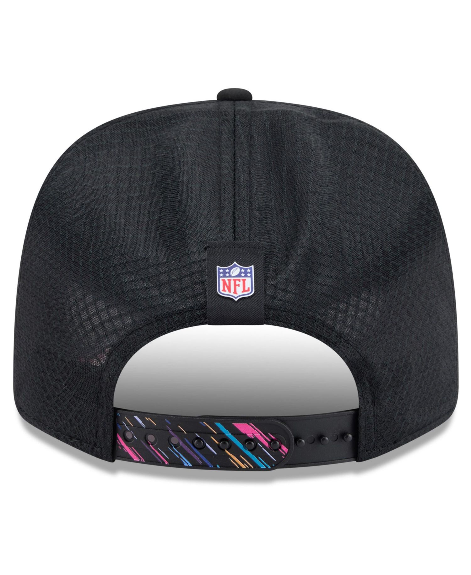 Men's Black New York Jets 2026 NFL Cruical Catch 9SEVENTY Adjustable Trucker Hat