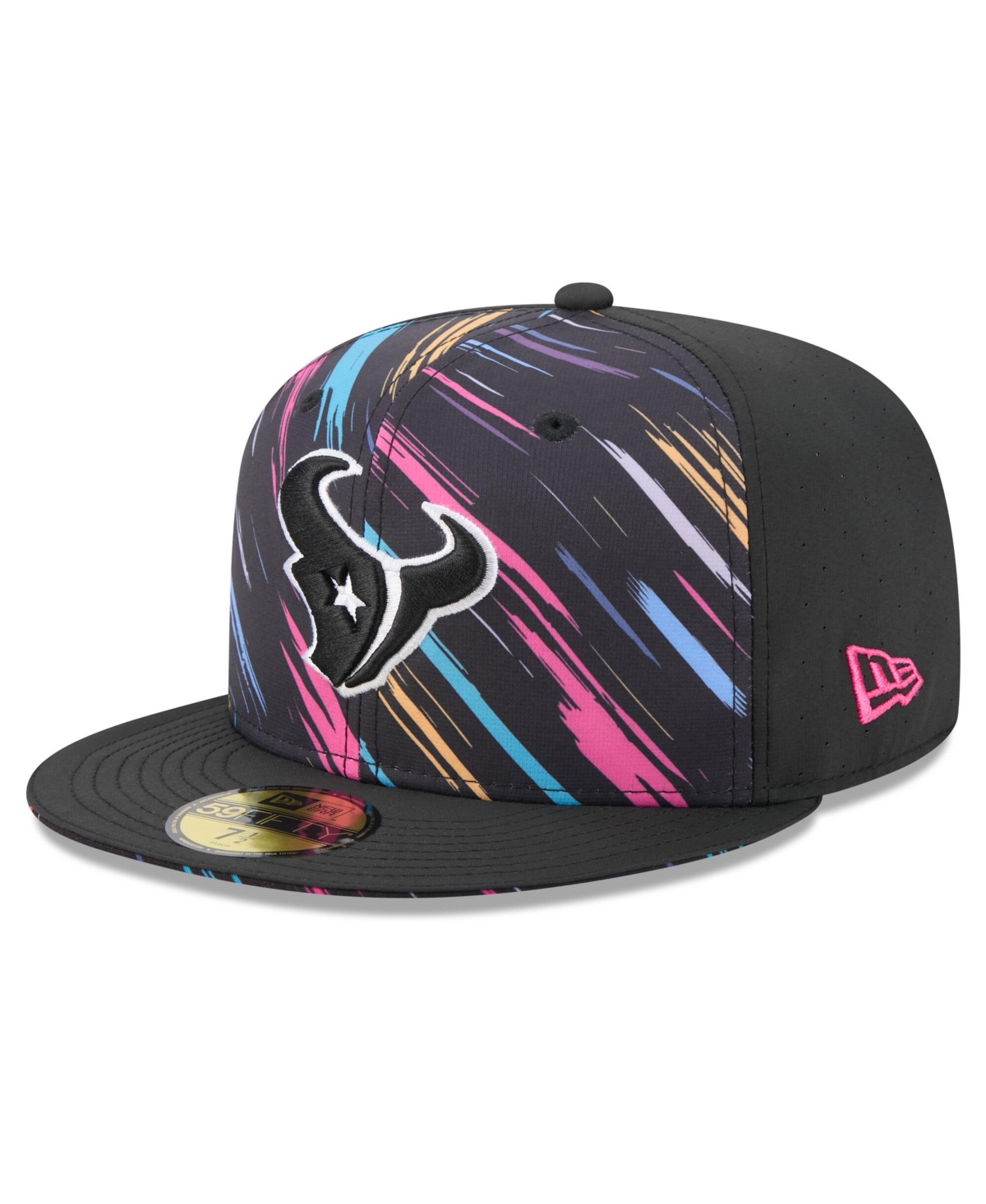 New Era Men's Black Houston Texans 2026 Nfl Cruical Catch 59FIFTY Fitted Hat