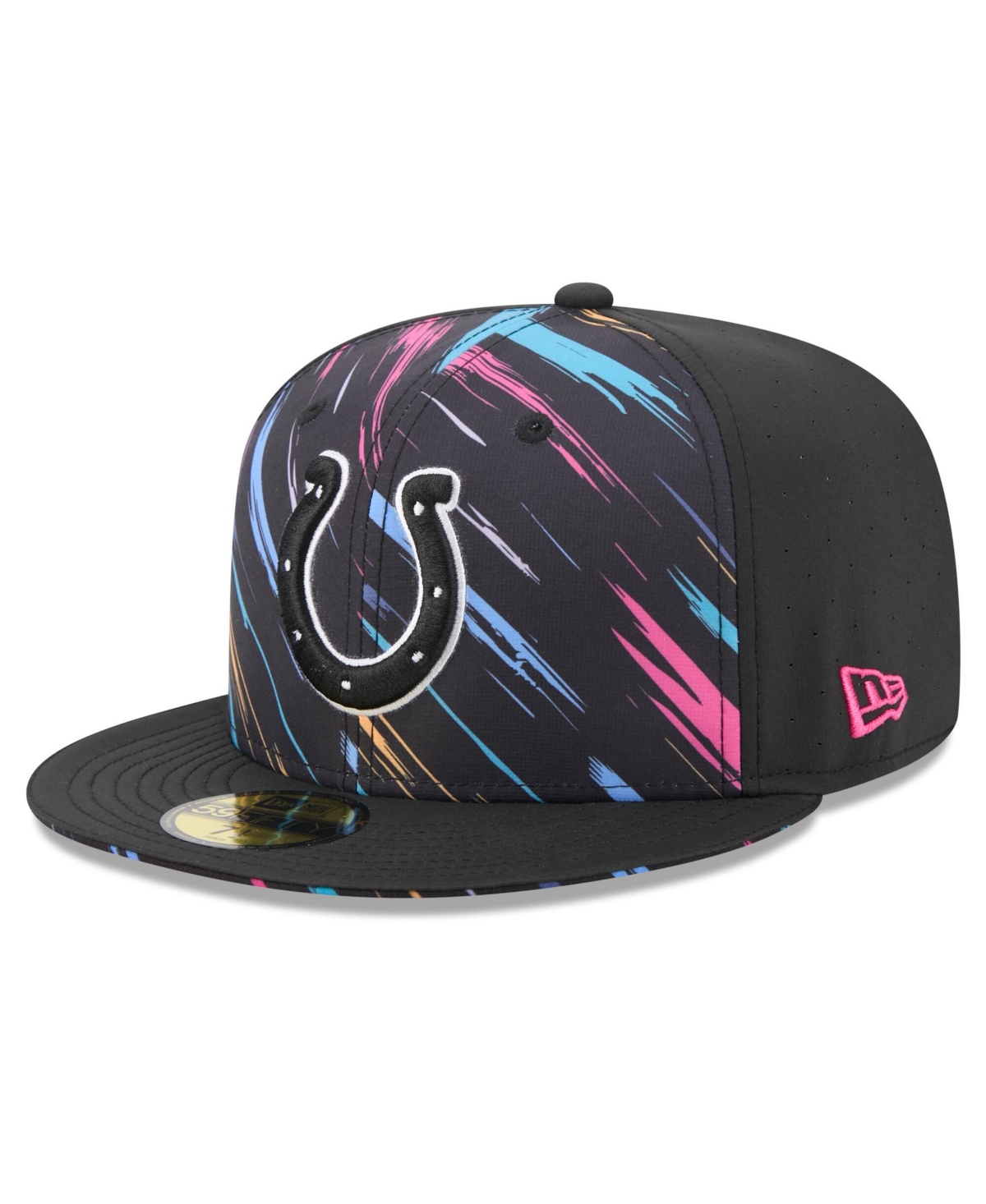 New Era Men's Black Indianapolis Colts 2026 Nfl Cruical Catch 59FIFTY Fitted Hat