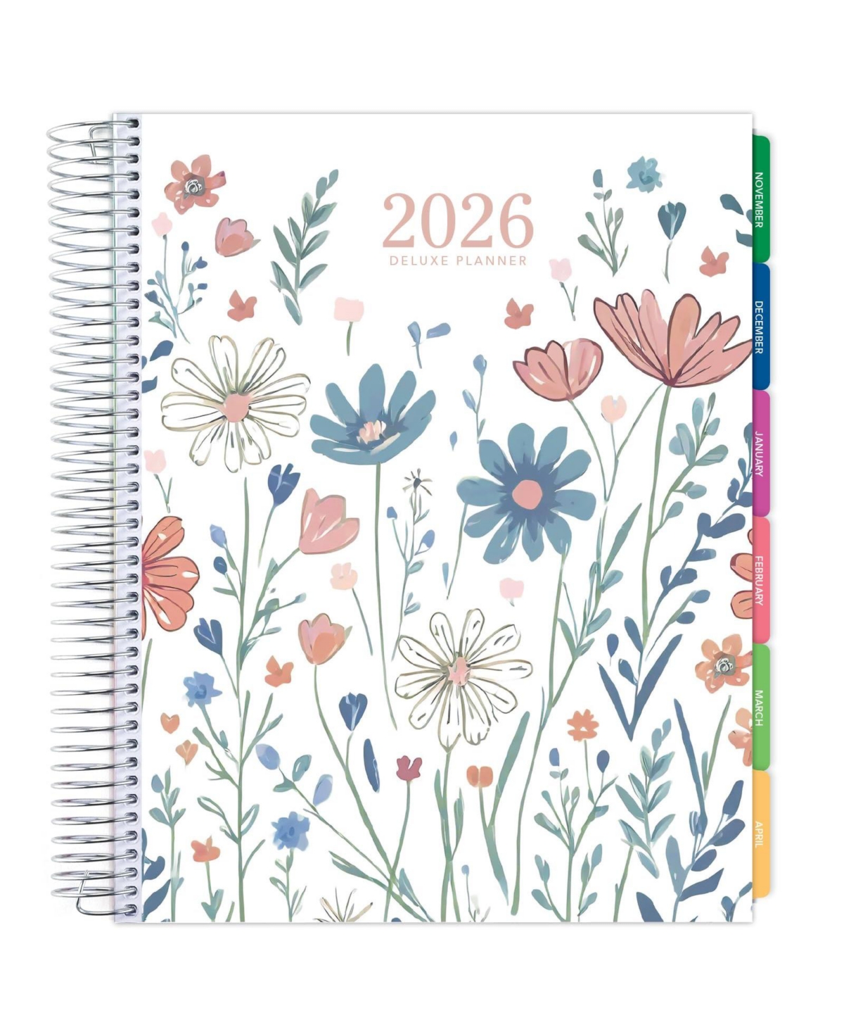 Danrong 14 Month Daily Weekly Monthly Planner With Tab Sections Stickers Pocket Folder Bookmark