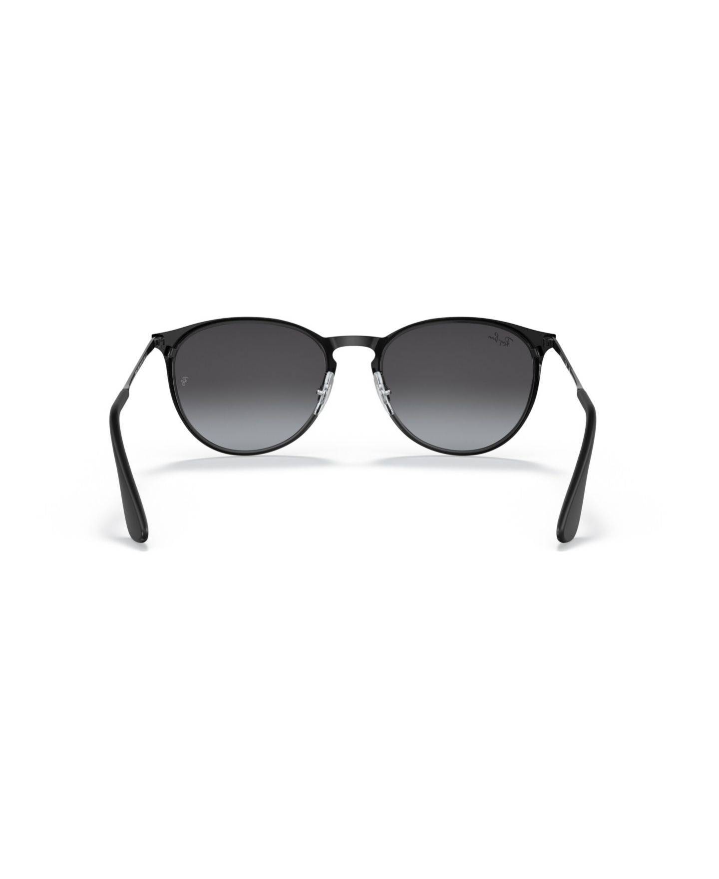 Женские солнцезащитные очки Ray-Ban RB3539 круглые и овальные с градиентом, цвет: Чёрный — фото 4