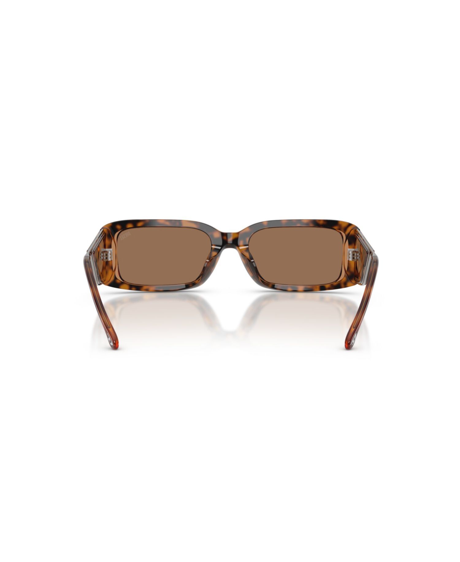 Unisex Rectangle Sunglasses for Round Face DL2017U