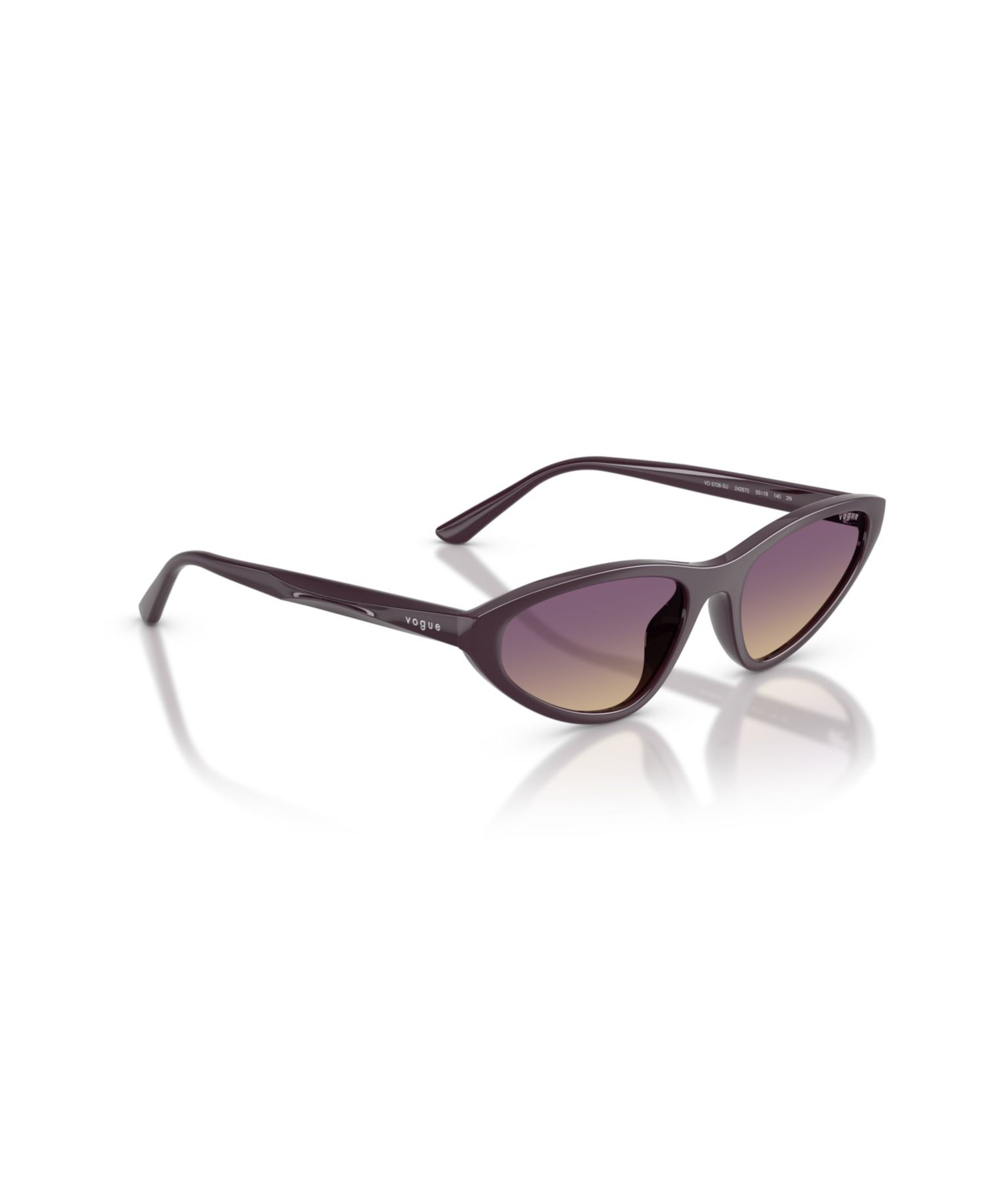 Women's Y2K Gradient Cat Eye Sunglasses VO5726SU