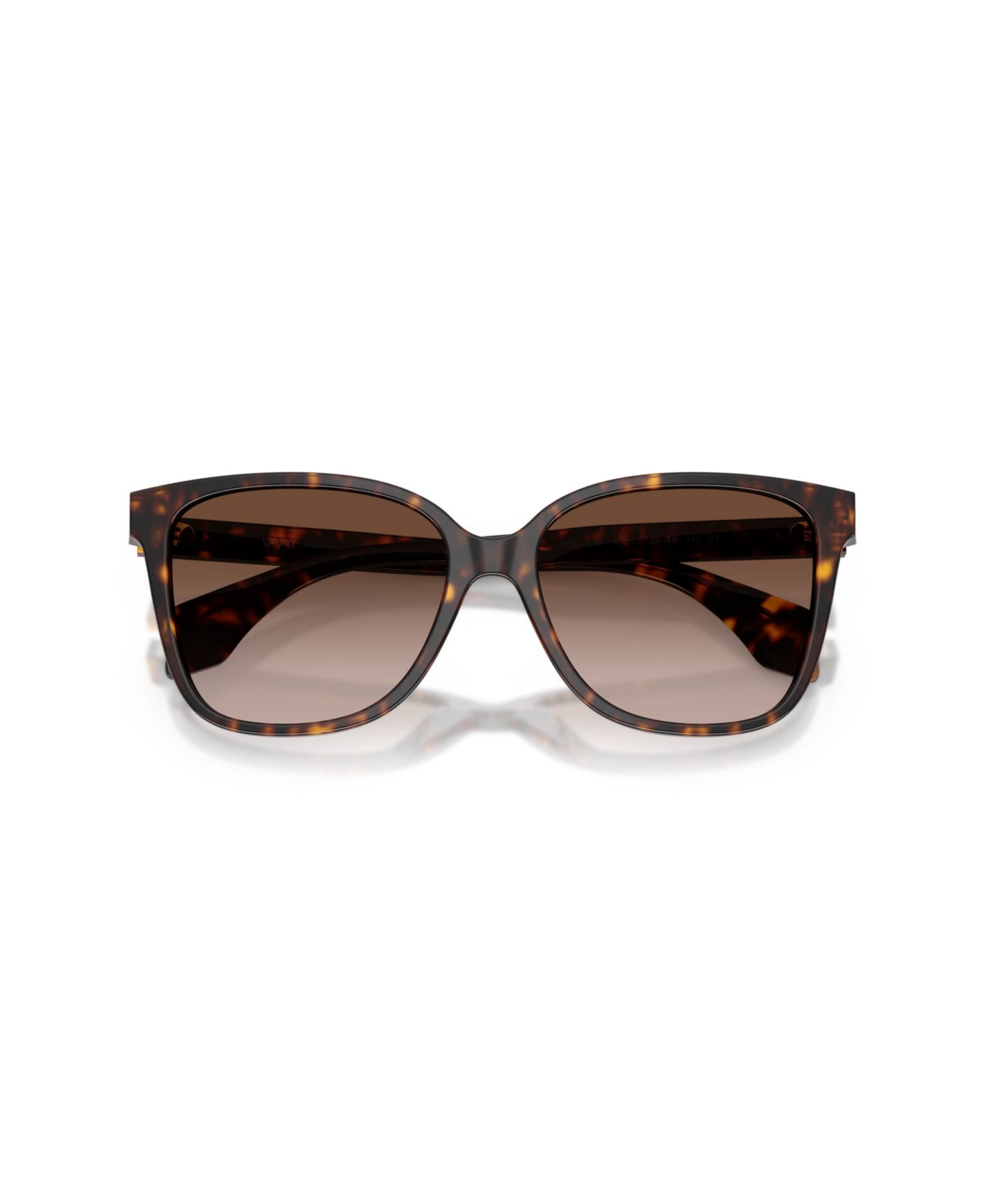 Женские солнцезащитные очки Versace Butterfly Gradient Sunglasses VE4523, цвет: Тёмный гавана — фото 3