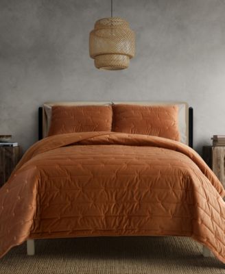 by Egypt Sherrod Malone Luxe Channeled 3-Piece Quilt Set, Queen