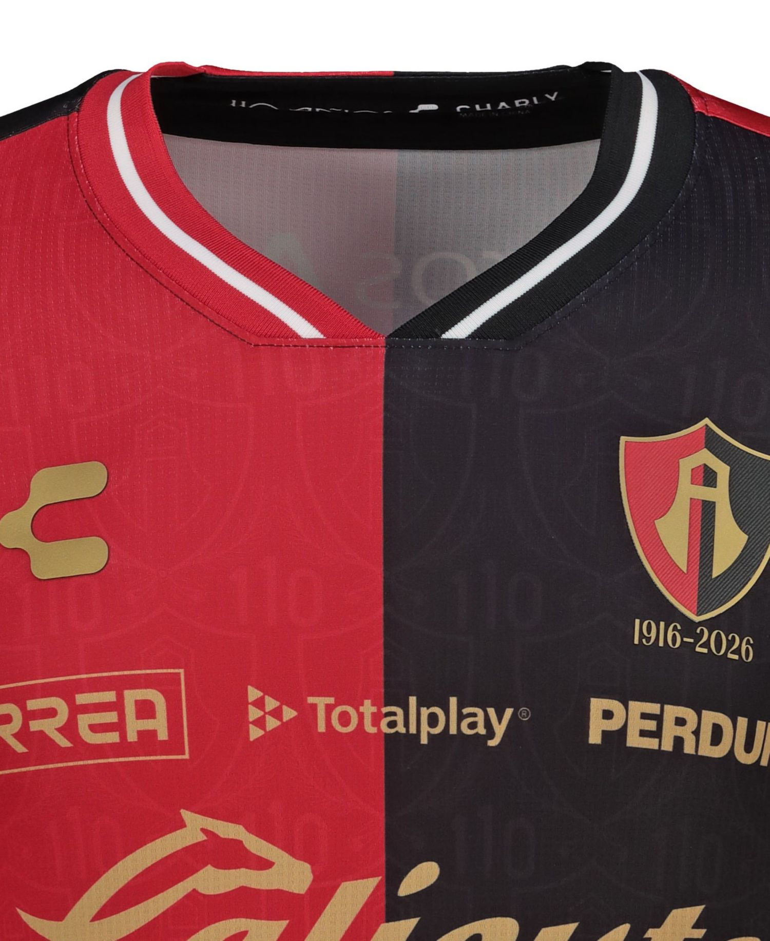 Men's Red/Black Club Atlas 2026/27 Home Authentic Jersey