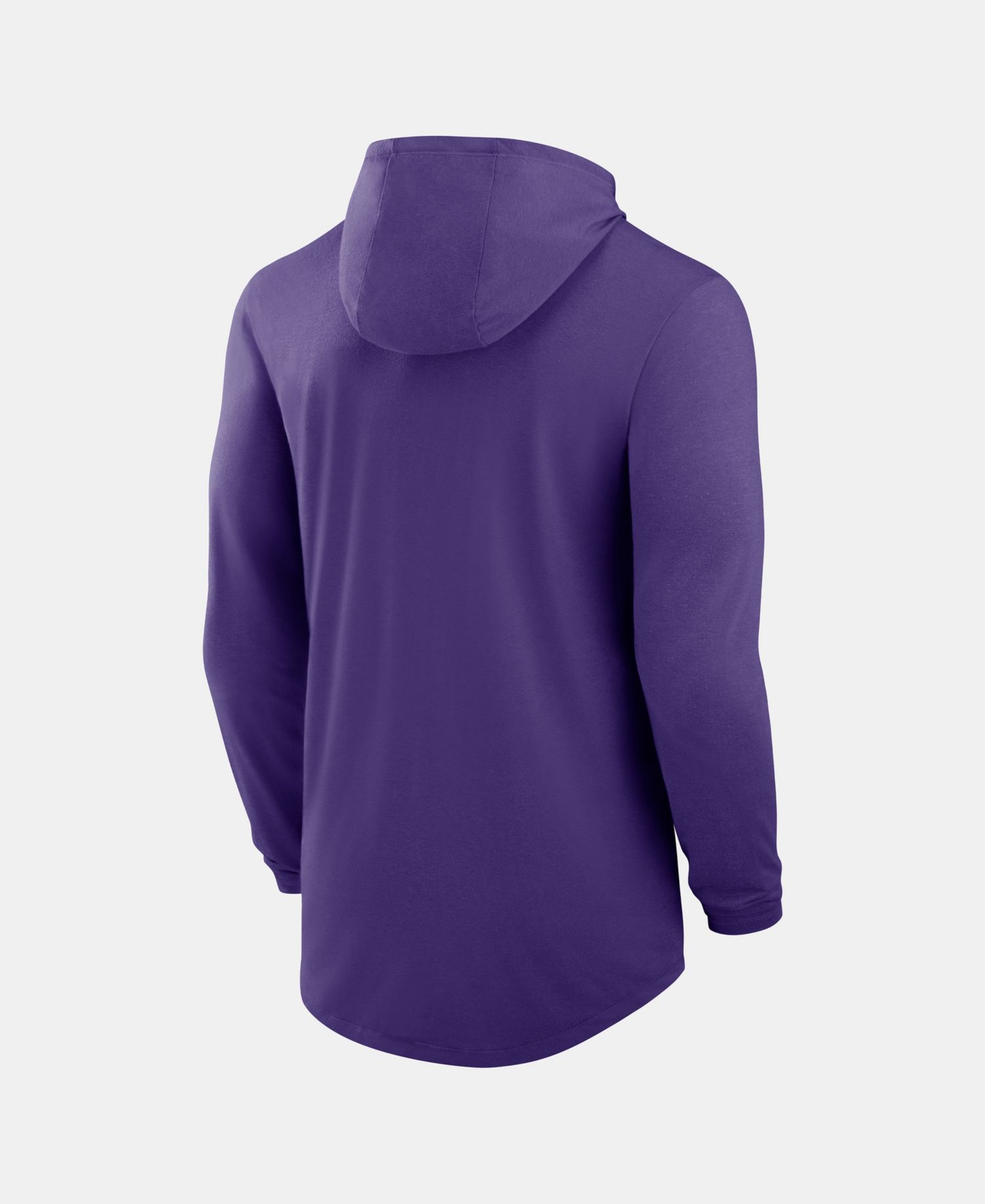 Men's Purple LSU Tigers Primetime Pattern Tri-Blend Dri-FIT Long Sleeve Hooded T-Shirt