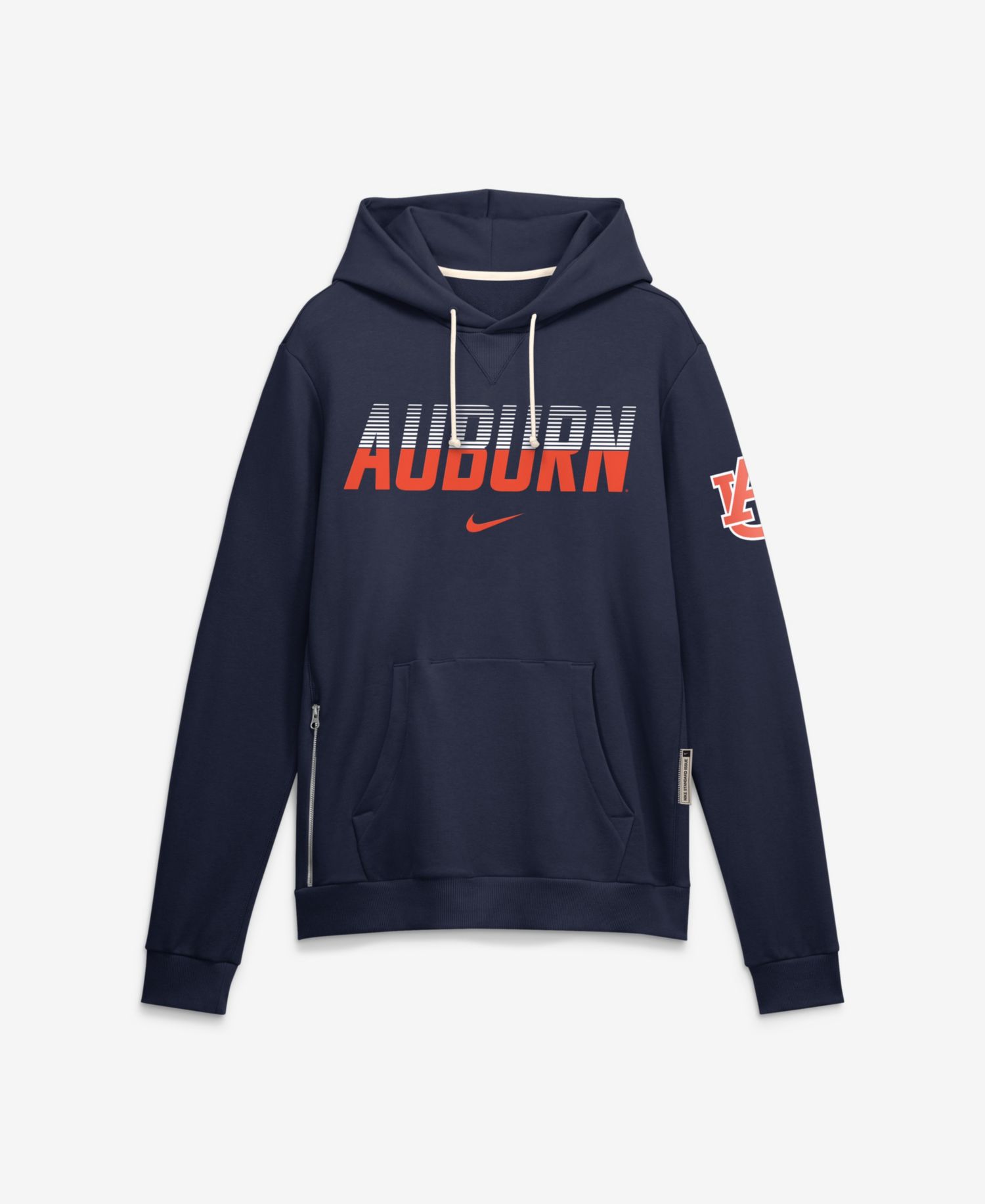 Men's Navy Auburn Tigers 2026 Sideline Standard Issue Dri-FIT Hoodie