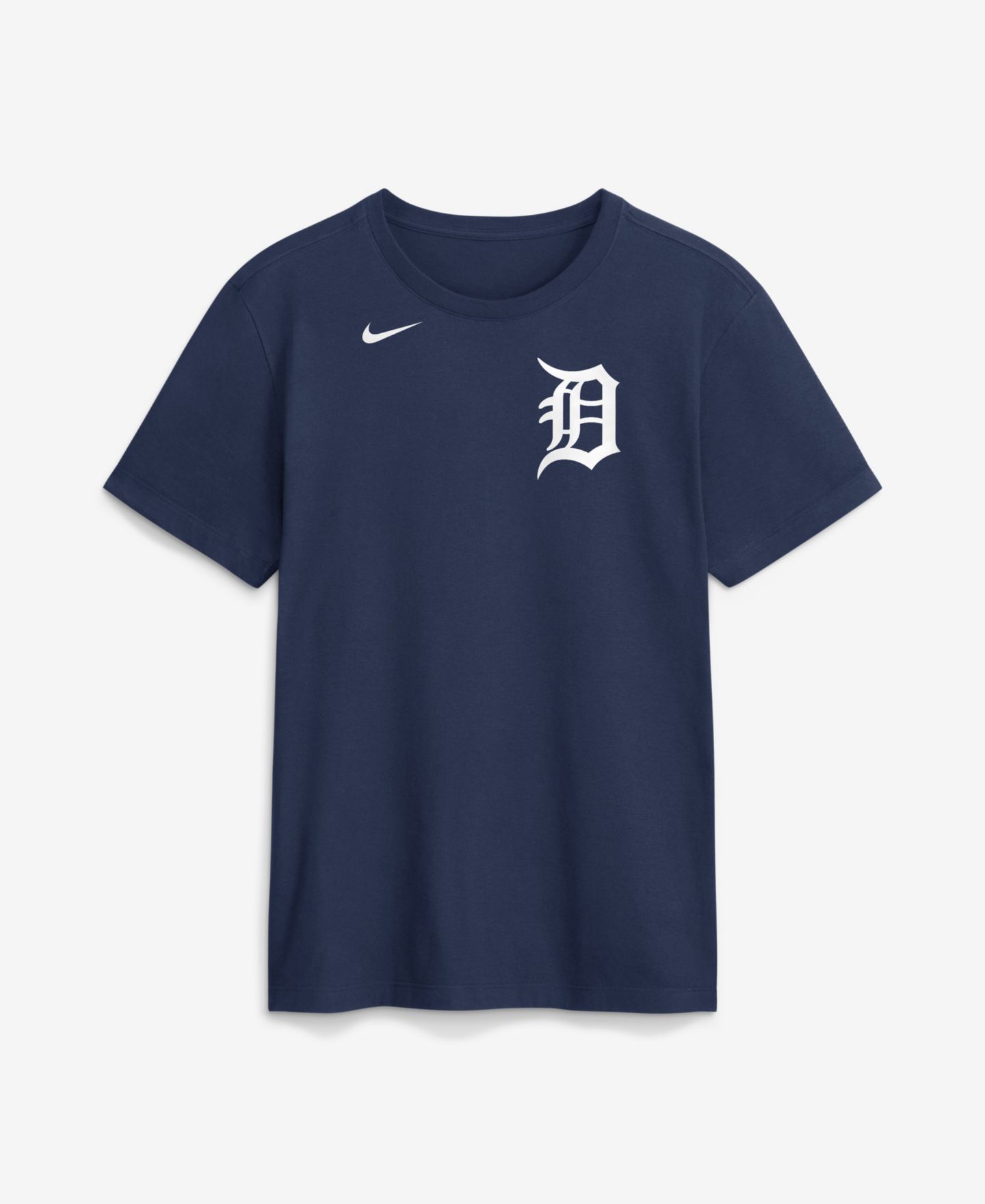 Мужская футболка Nike Max Clark Navy Detroit Tigers Name & Number — фото 2