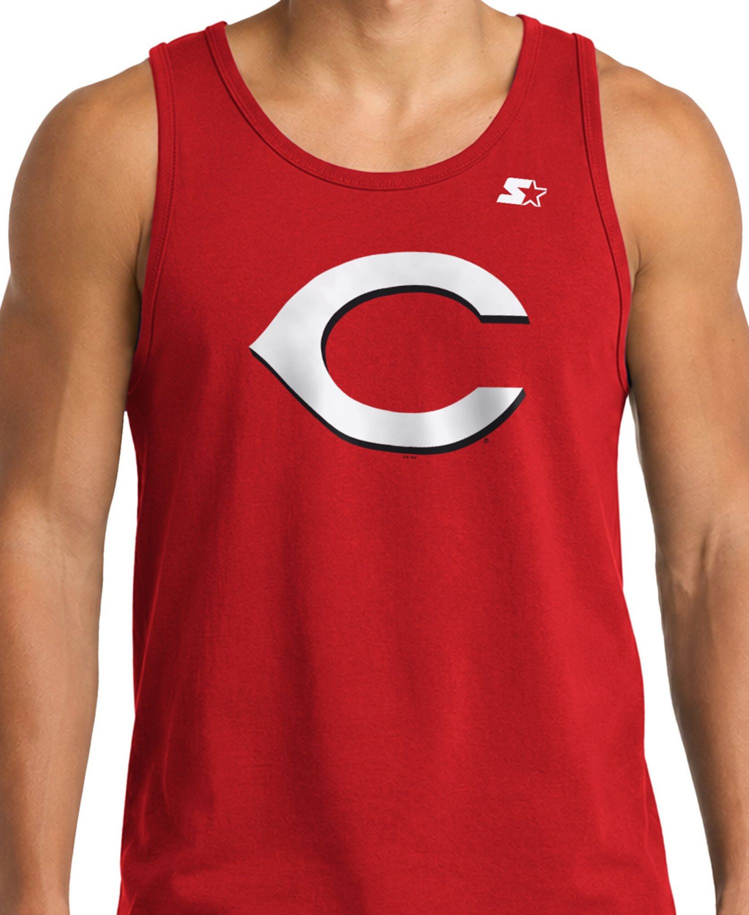 Men's Red Cincinnati Reds Tank Top