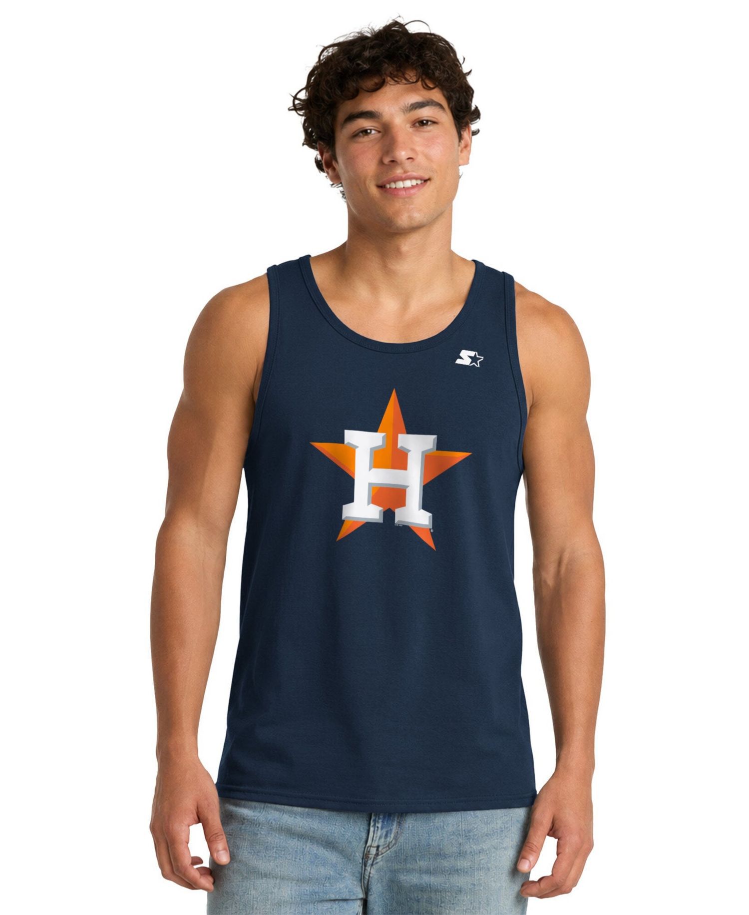 Men's Navy Houston Astros Tank Top
