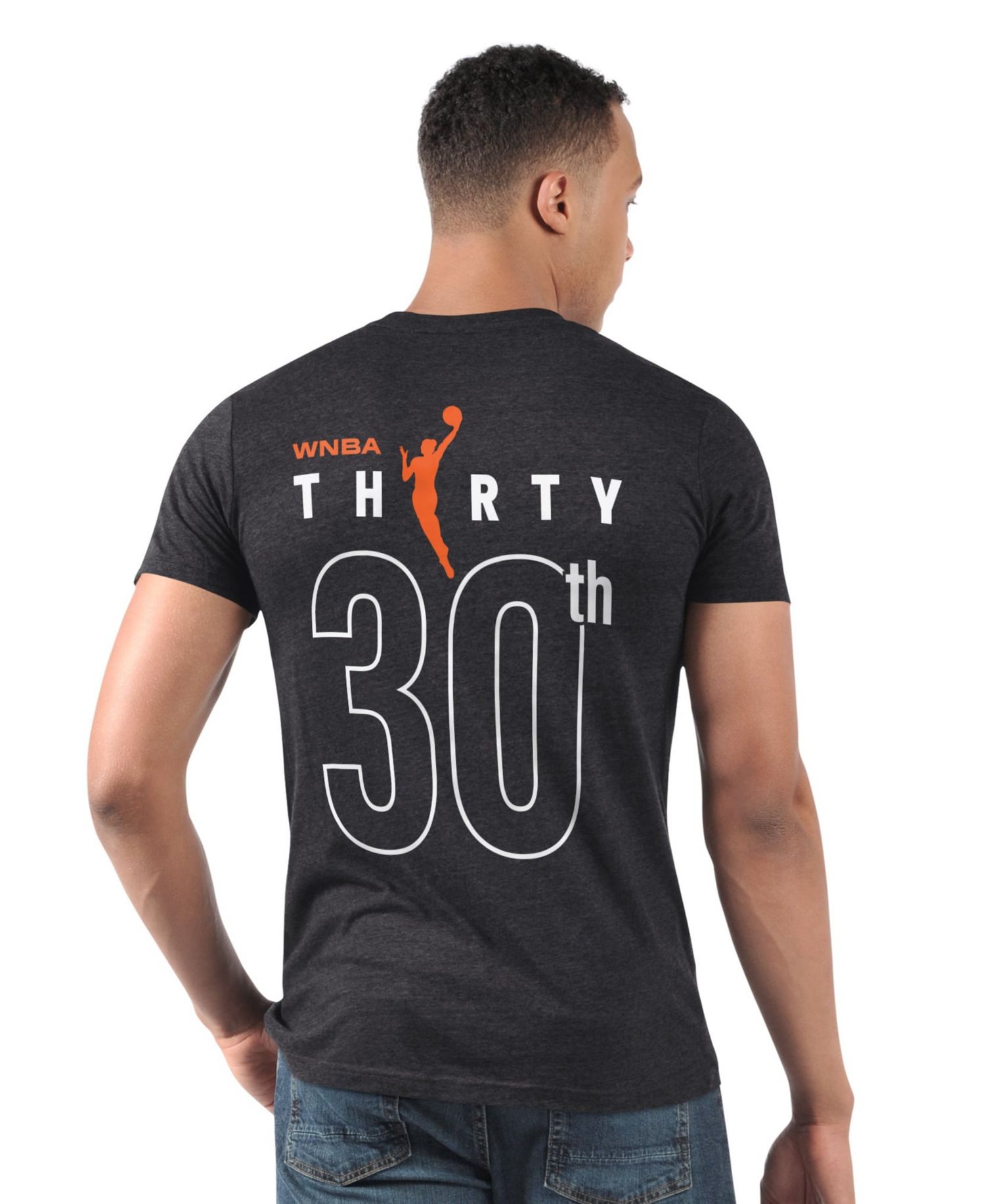 Men's Black Las Vegas Aces WNBA 30th Anniversary Prime Time T-Shirt