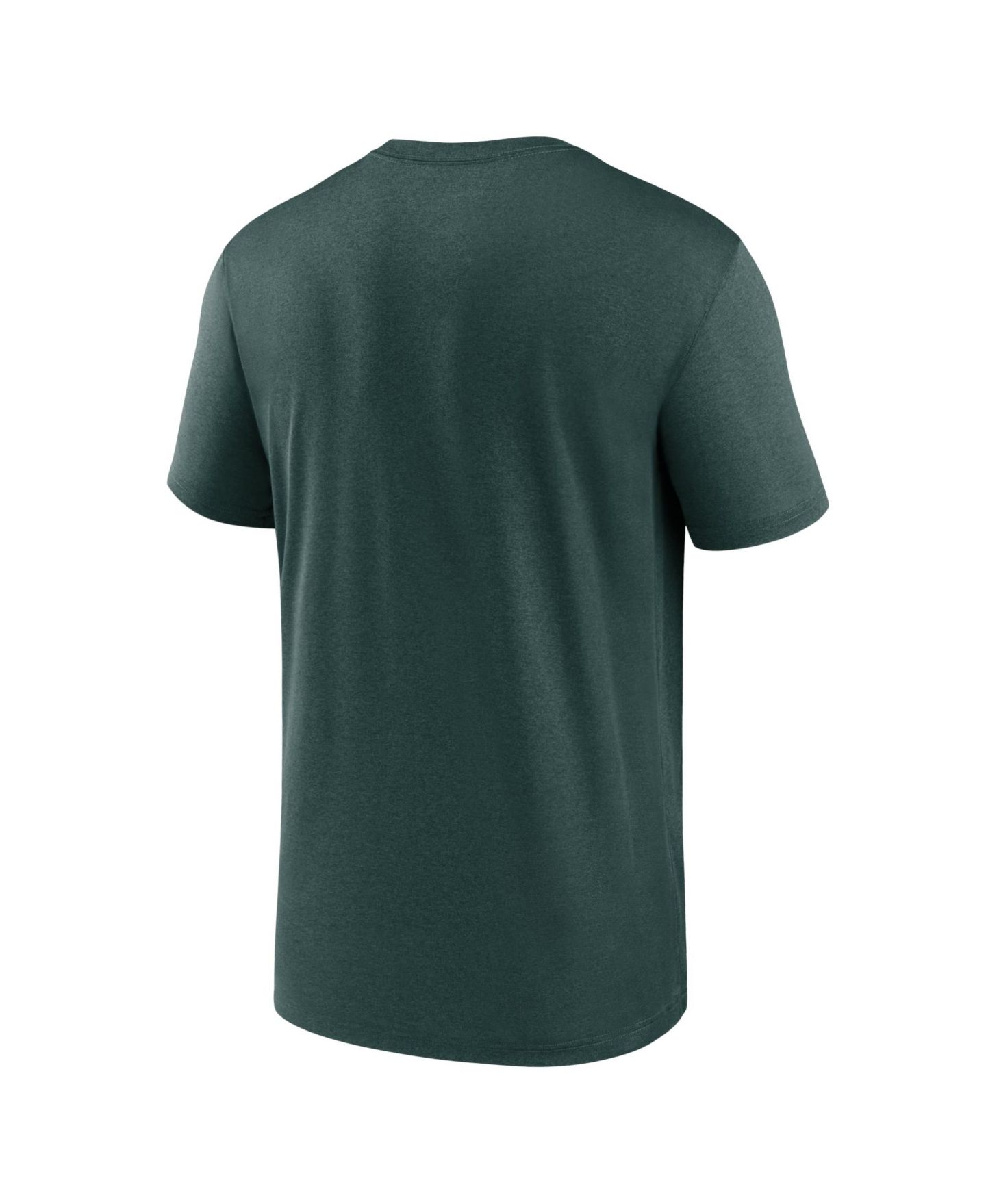 Мужская футболка Nike Green Michigan State Spartans Primary Logo Legend Performance — фото 3