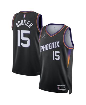 Men's and Women's Devin Booker Black Phoenix Suns Swingman Jersey - Statement Edition