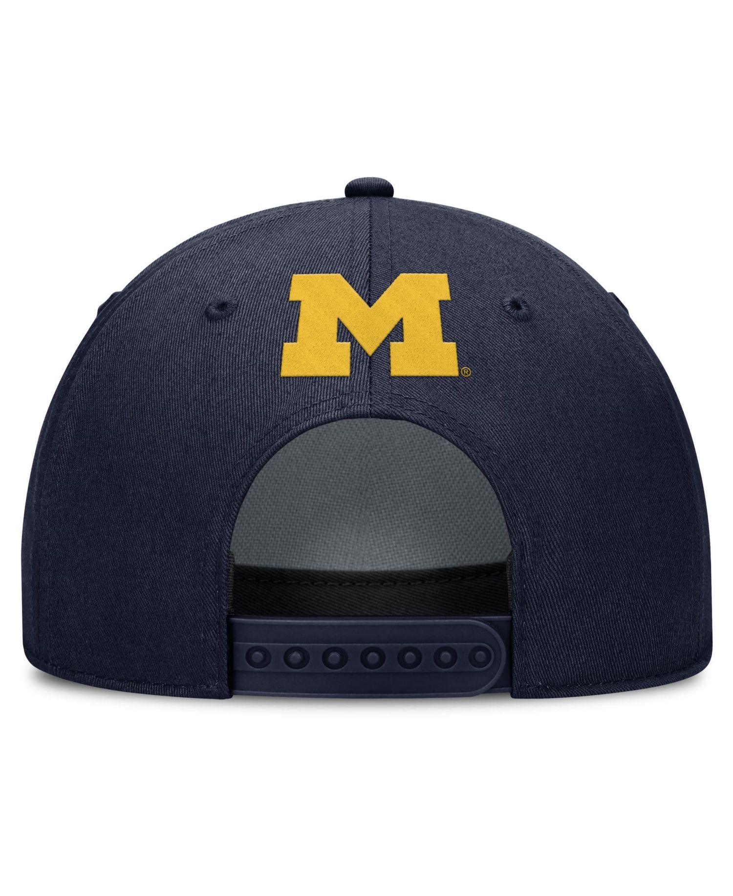 Men's Navy Michigan Wolverines Rise Campus Adjustable Hat