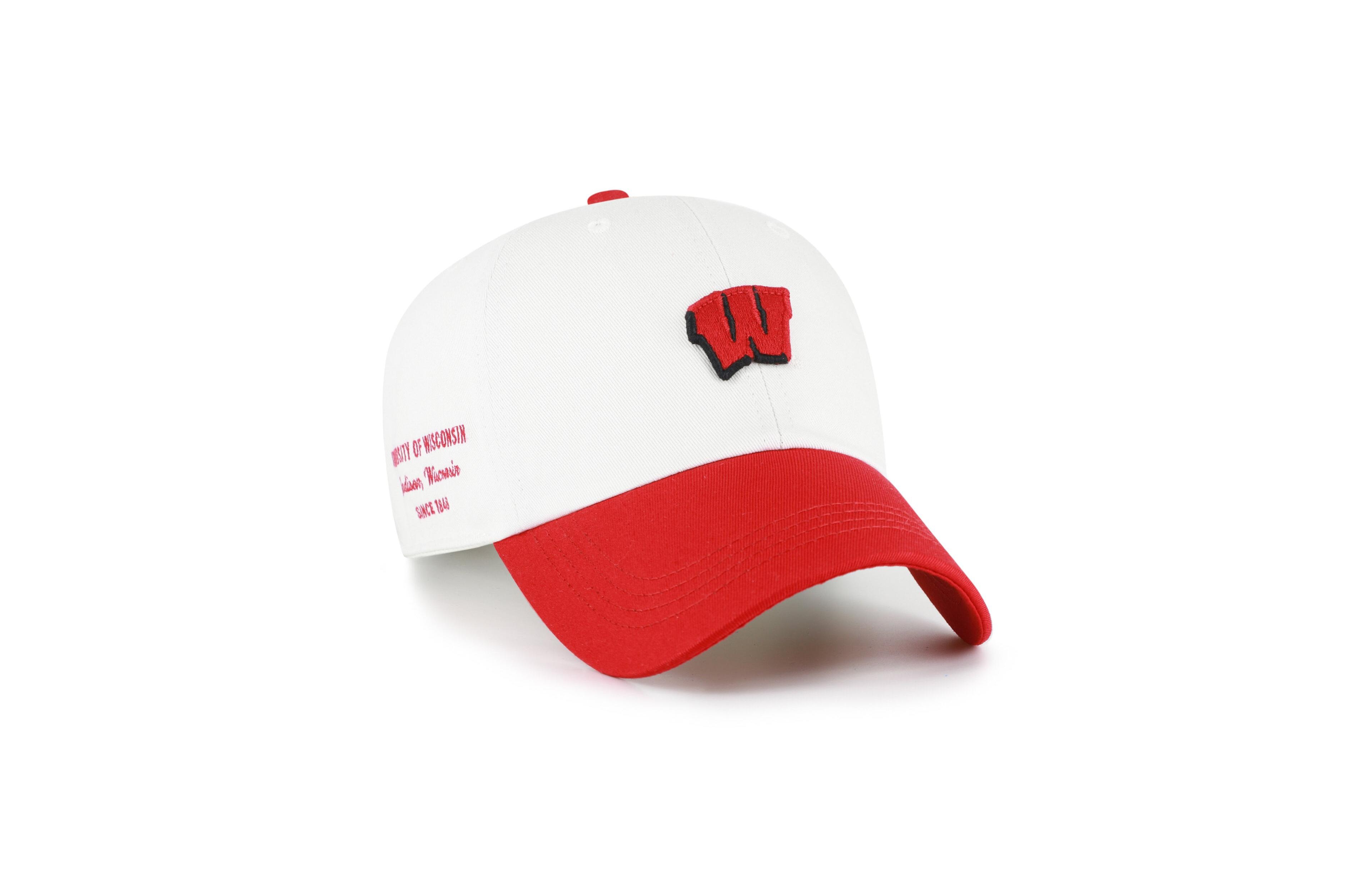 '47 Brand Wisconsin Badgers Clean Up Two-Tone Adjustable Baseball Cap