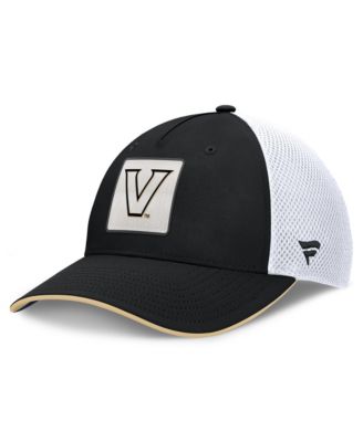 Men's  Black Vanderbilt Commodores 5-Panel Matter Flex Hat