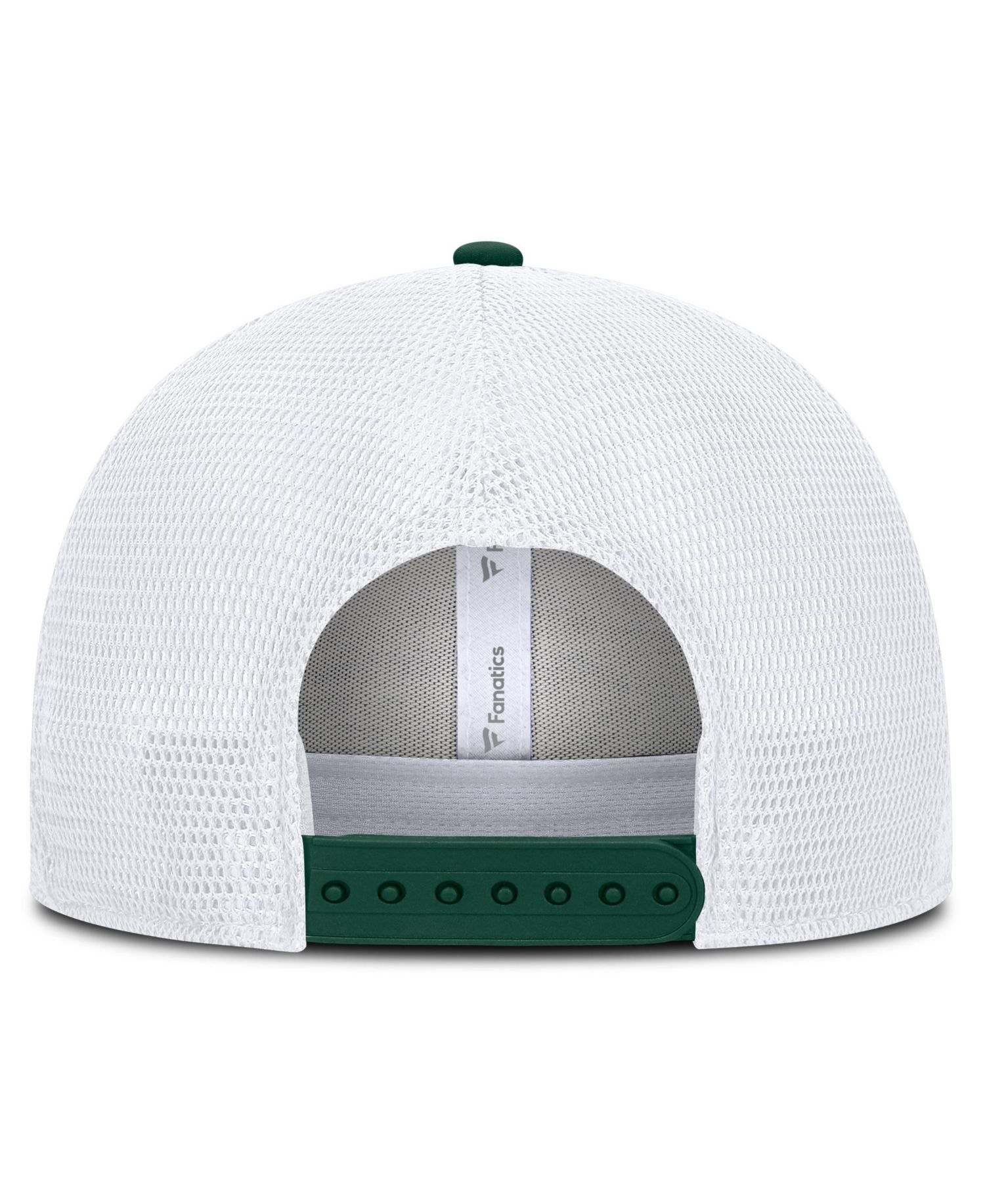 Men's Heather Gray/White Minnesota Wild Structured Trucker Adjustable Hat