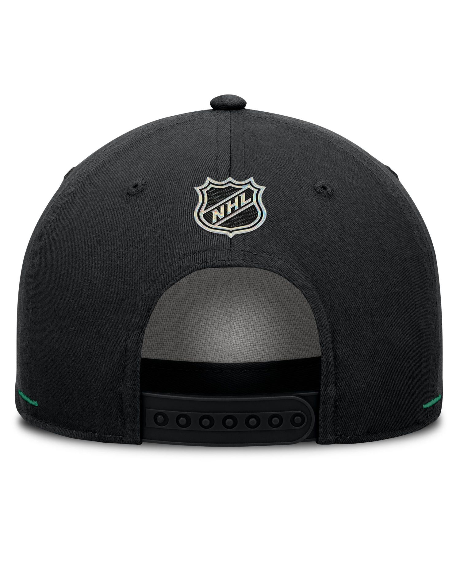 Men's Black Dallas Stars Alternate Authentic Pro Rink A-Frame Adjustable Hat