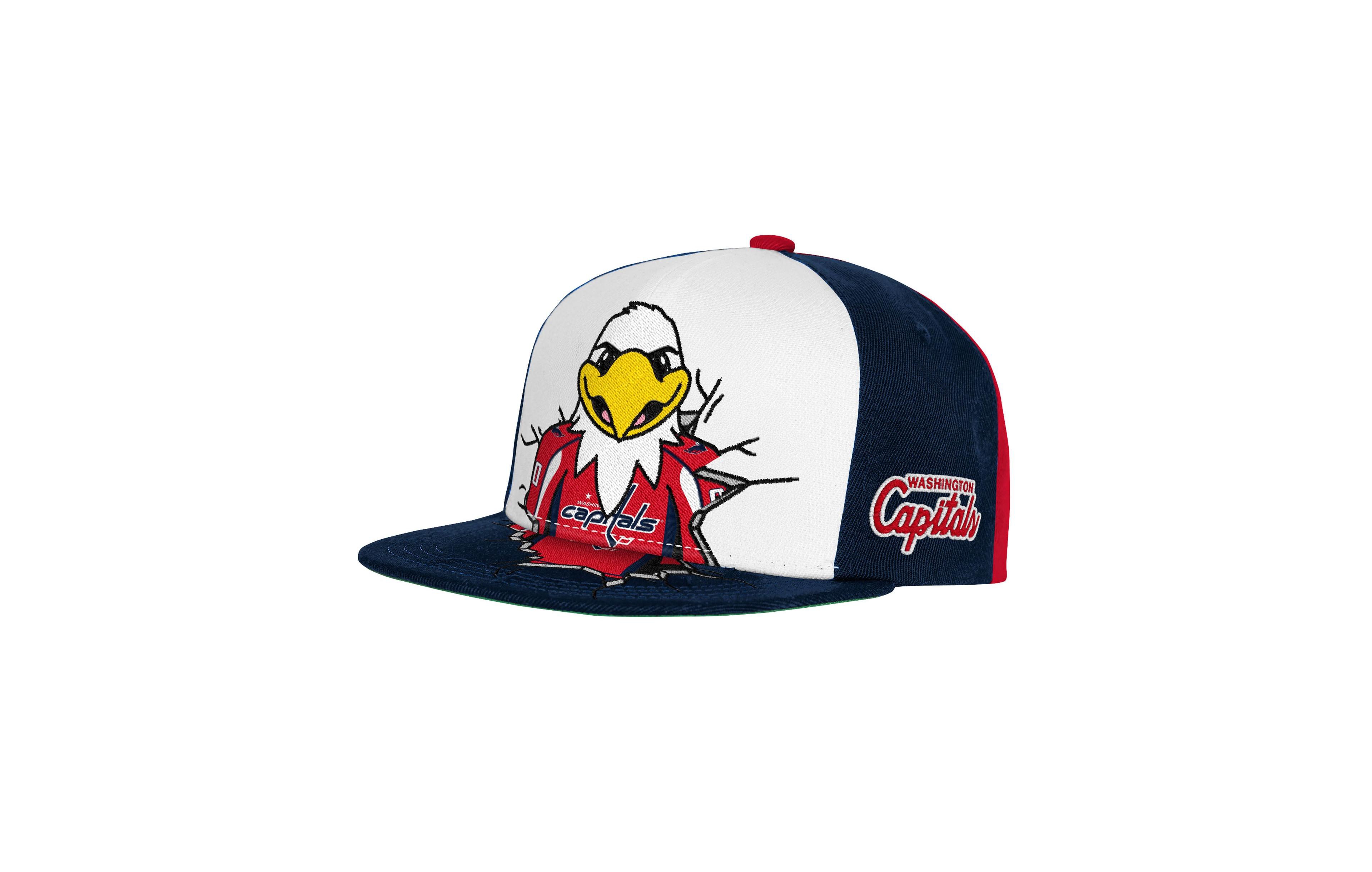 Mitchell & Ness Big Boys and Girls Washington Capitals Mascot Snapback Cap