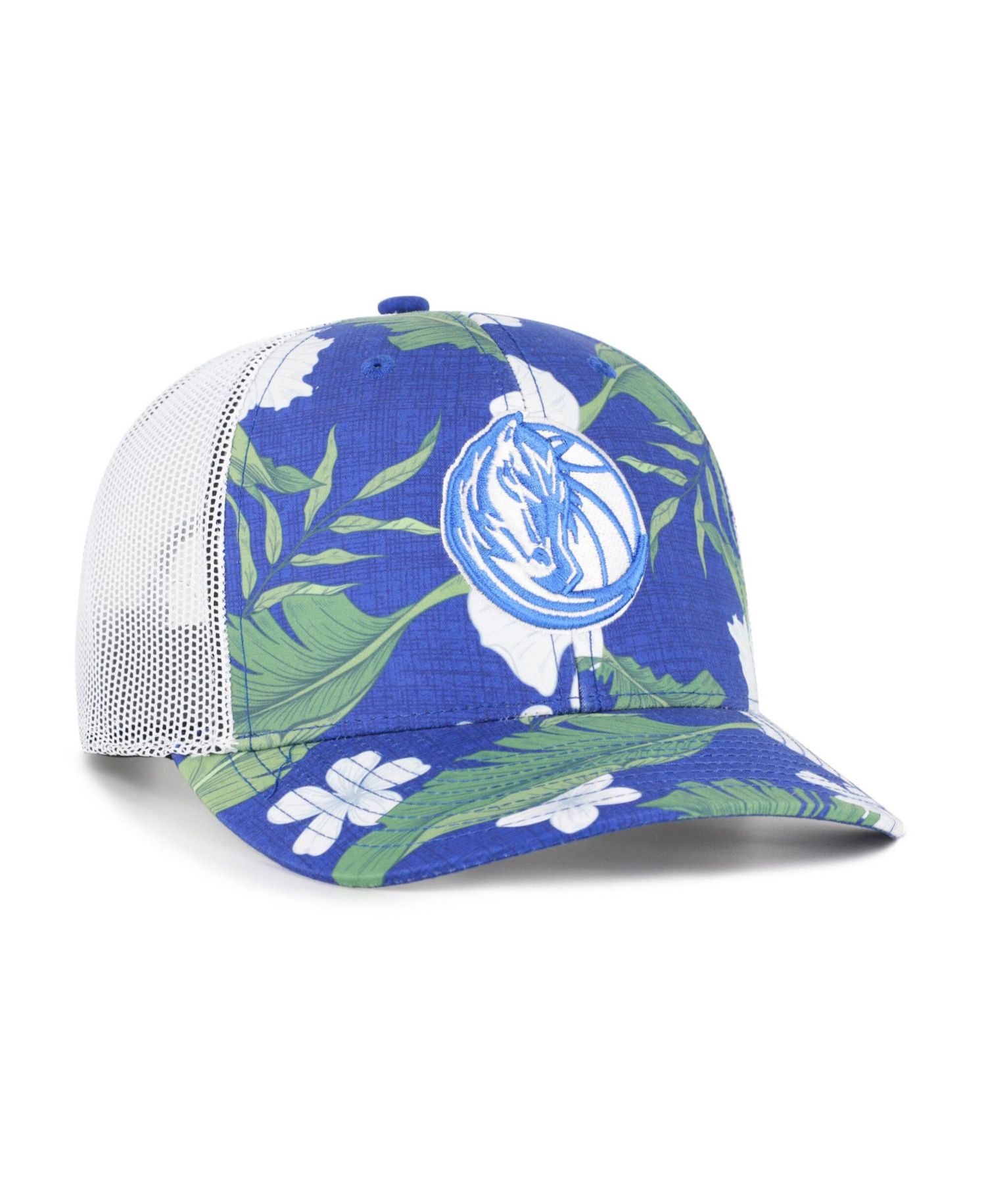 Men's '47 Royal Dallas Mavericks Beach Side Trucker Adjustable Hat