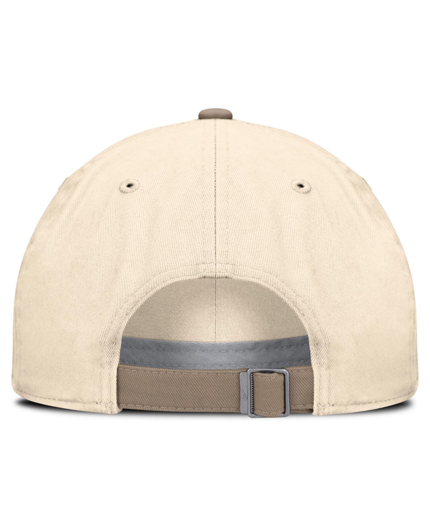 Мужская кепка Nike Natural/Khaki Duke Blue Devils Two-Tone Club Adjustable Hat — фото 4