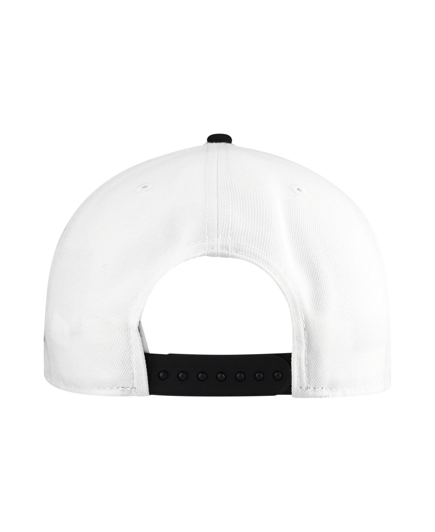 Мужская кепка New Era White/Black Chicago Bulls Retro Swoop 9FIFTY Snapback Hat — фото 5