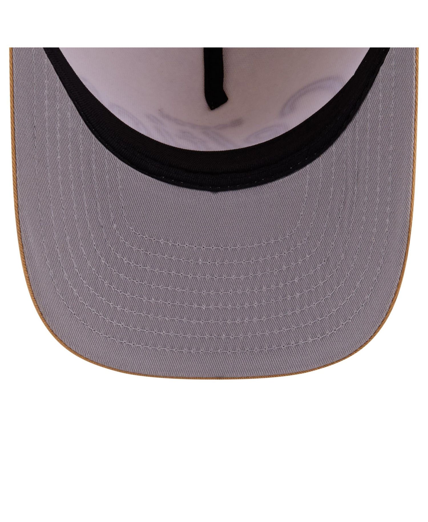 Men's Cream Boston Celtics Herringbone 9FIFTY A-Frame Snapback Hat