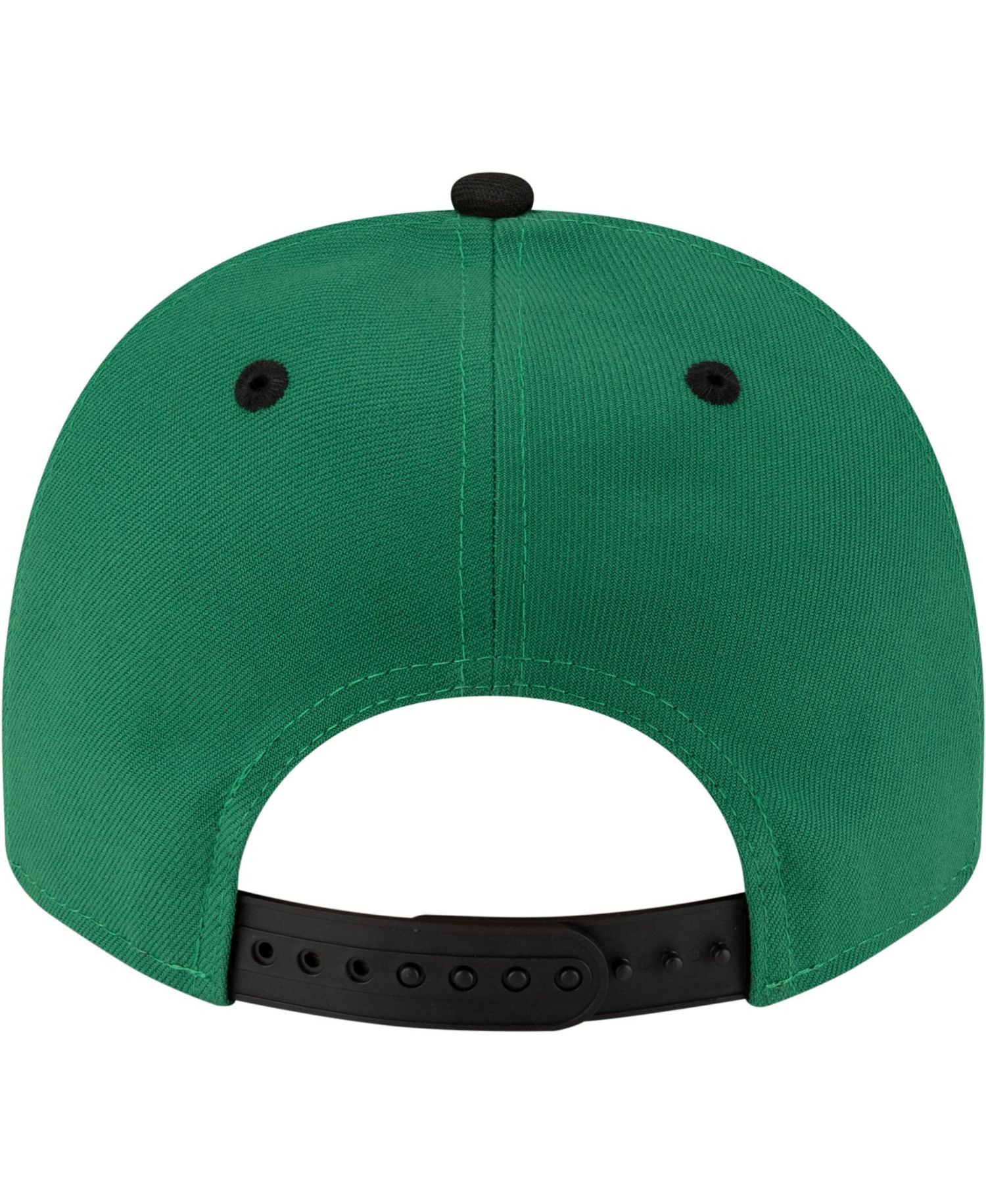 Men's Kelly Green/Black Boston Celtics 80s Throwback A-Frame 9FIFTY Snapback Hat