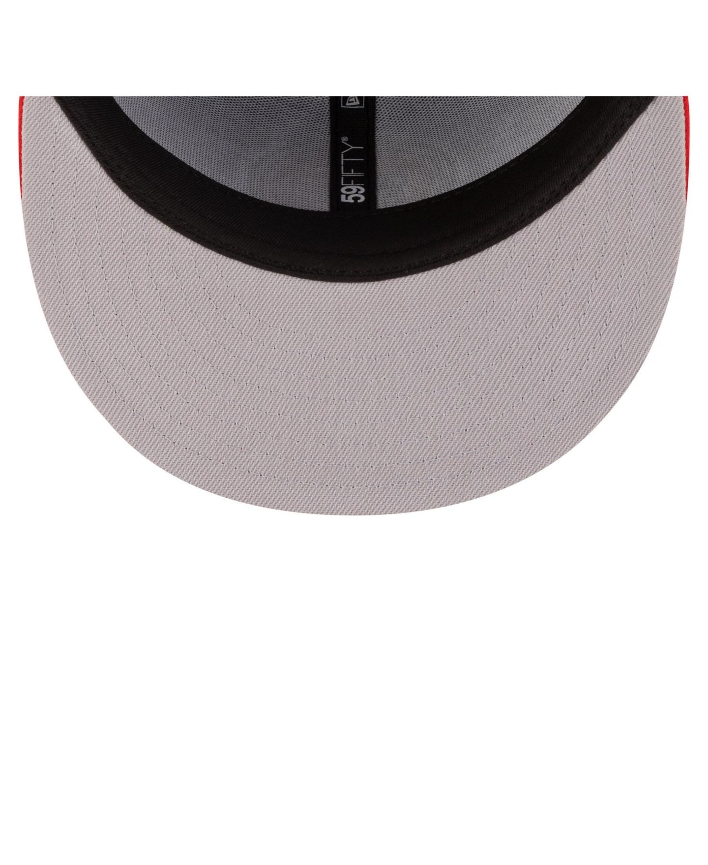 Мужская кепка New Era Blue/Red Detroit Pistons 80s Throwback 59FIFTY Fitted Hat — фото 5