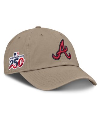 Men's Khaki Atlanta Braves Celebrating America's 250th&nbsp;Club Adjustable Hat