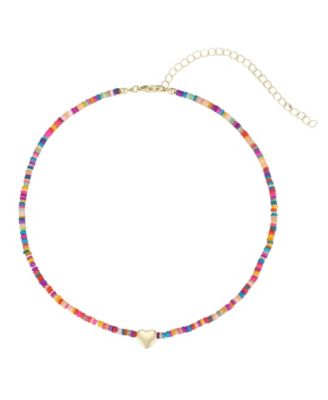 Gold-Tone Heart Necklace