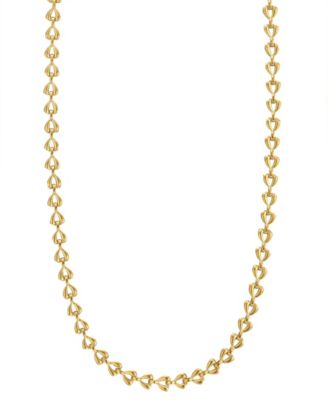 Gold-Tone Heart Necklace