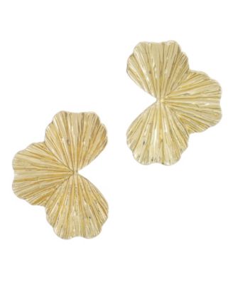 Statement Petal Stud Earrings