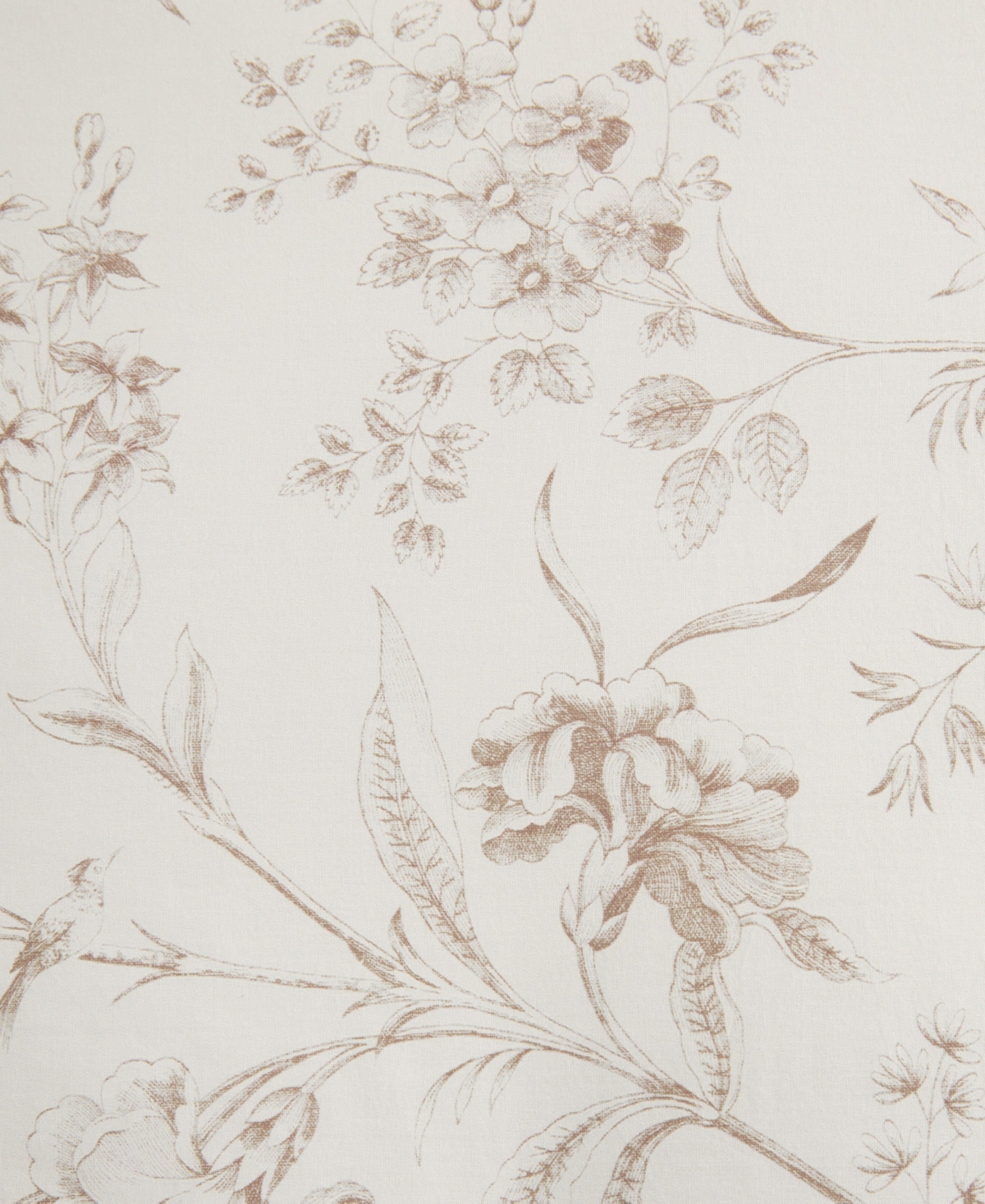 Laura Ashley Branch Toile Cotton 7-Piece Comforter Set, Full/Queen
