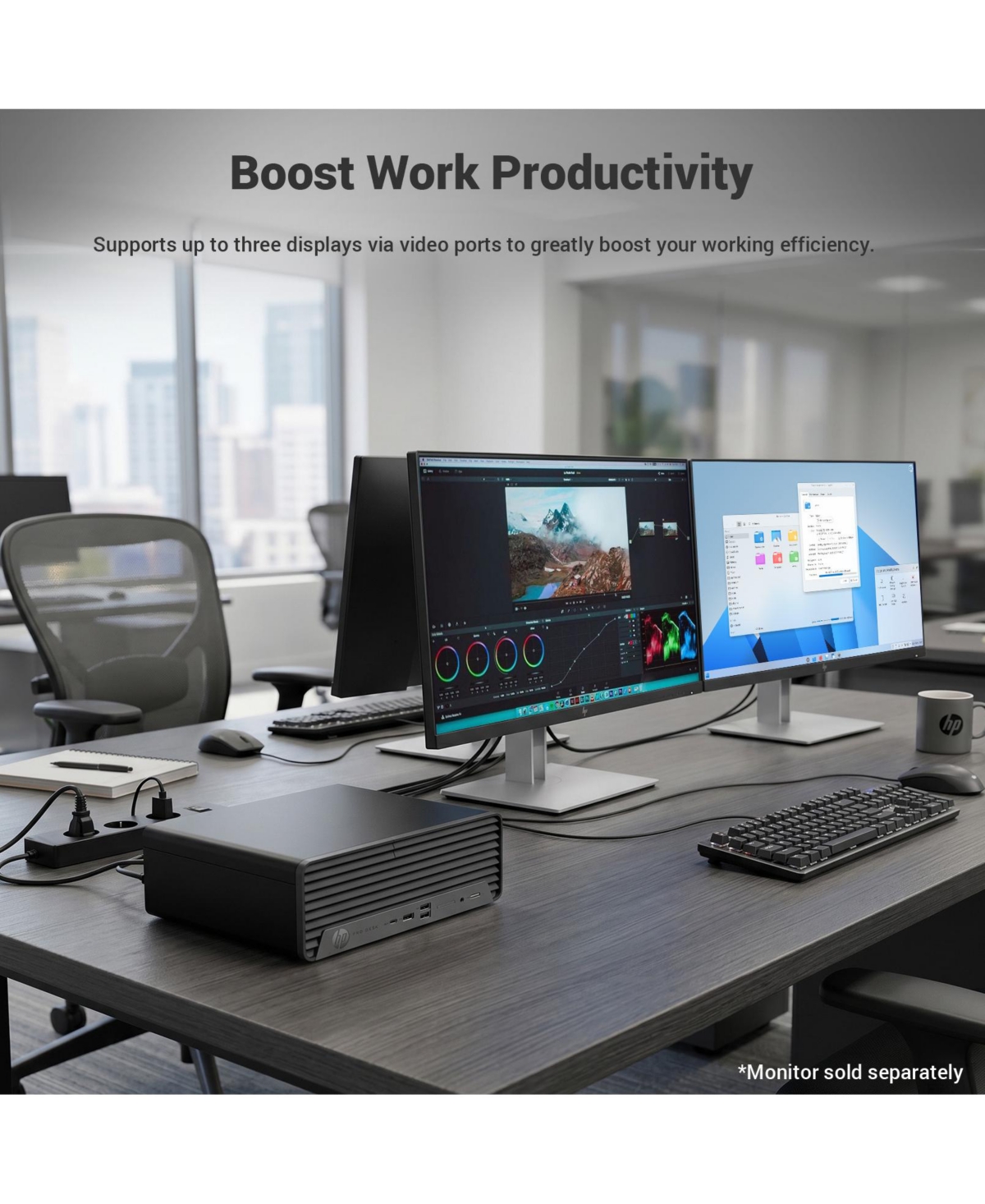 Hp ProDesk 400 G9 Business Small Form Factor Desktop with Intel Core i7-14700, 32GB DDR5, 512GB Ssd