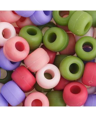  Assorted     Plastic Crow Beads for DIY Jewelry Making