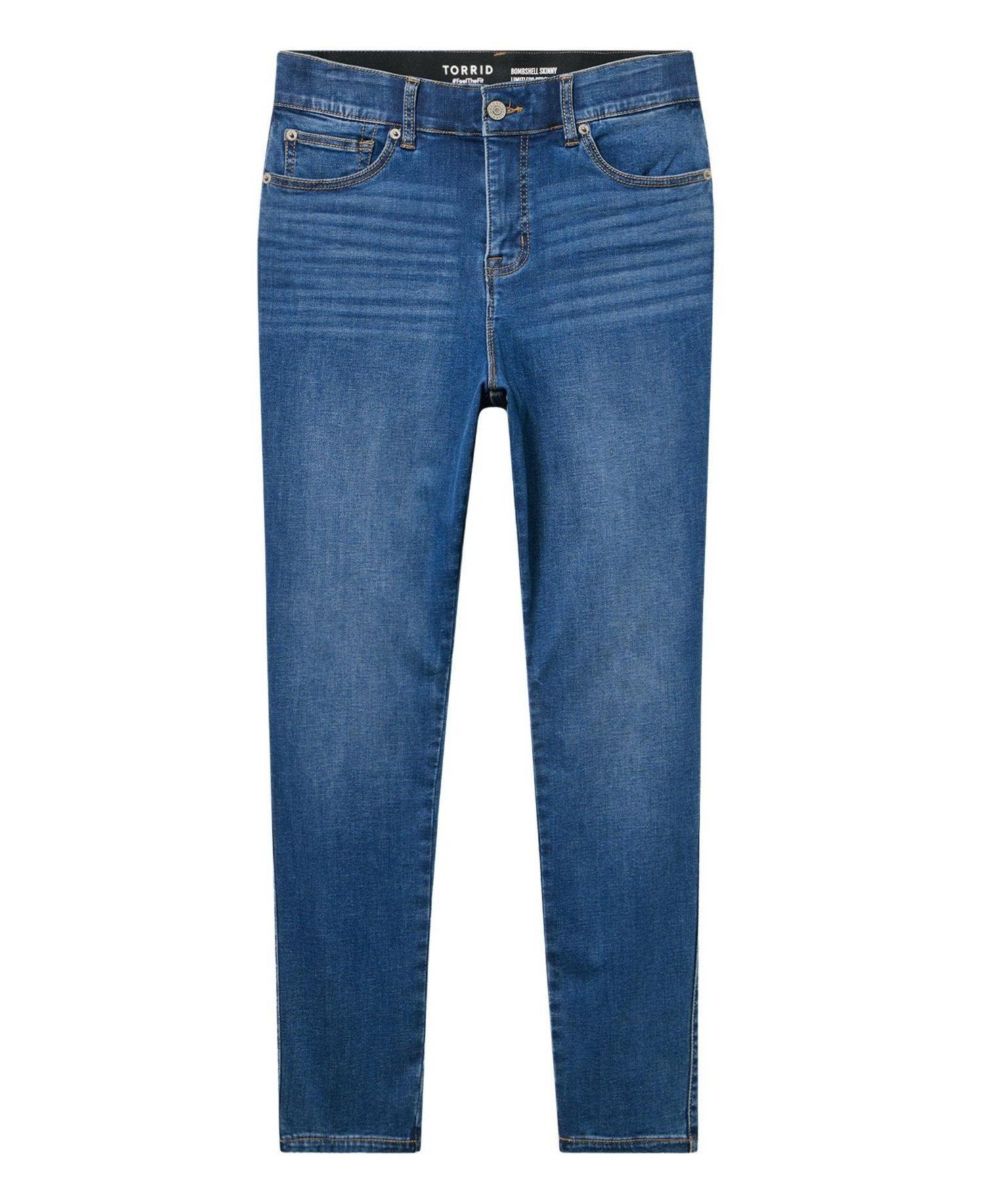 Plus Size Bombshell High-Rise Skinny Stretch Jeans