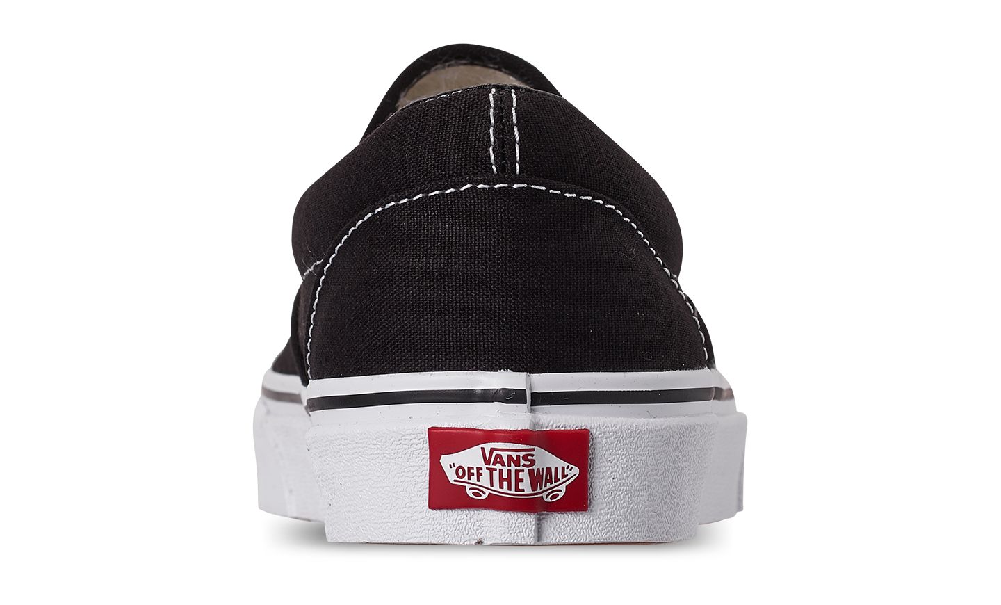 Мужские кроссовки Vans Classic Slip-On, цвет: Чёрный / Белый — фото 4