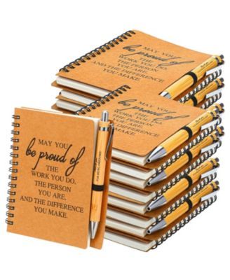16 Sets Bulk Employee Appreciation Notebook And Pen Set Staff Team Coworker Thank You Gift