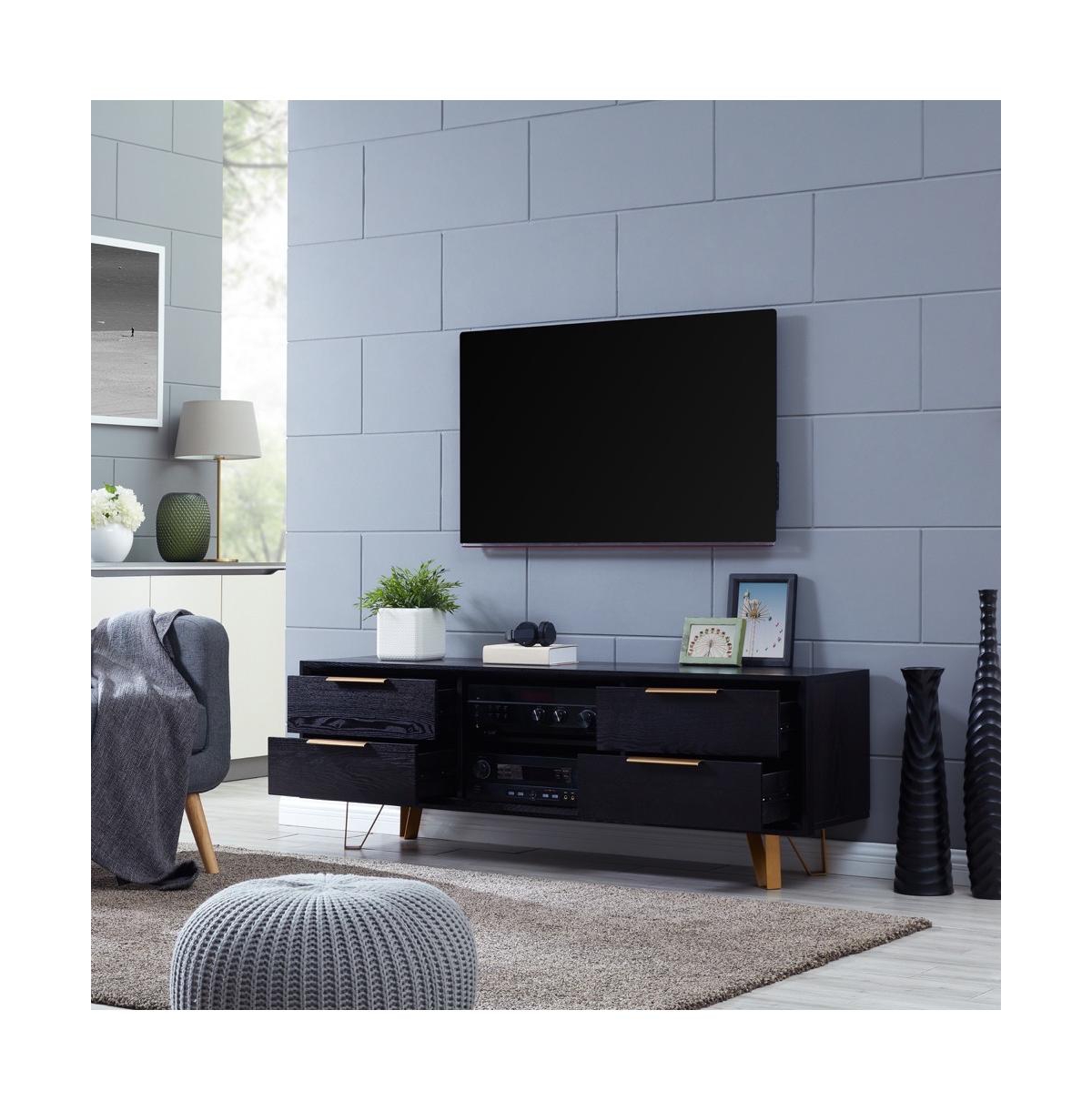 Augusta Home Malone Entertainment Console - Black