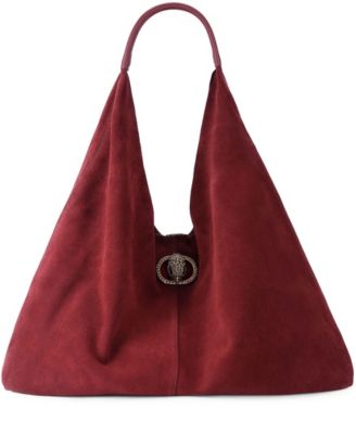 Large Chelsea Slouch Suede Hobo Bag
