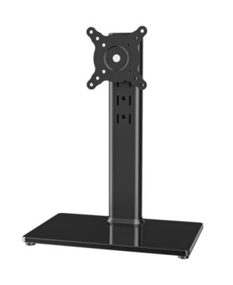 Single Monitor Height-Adjustable Swivel Rotation VESA Mount Desk Stand Riser for 13" to 32" Monitors
