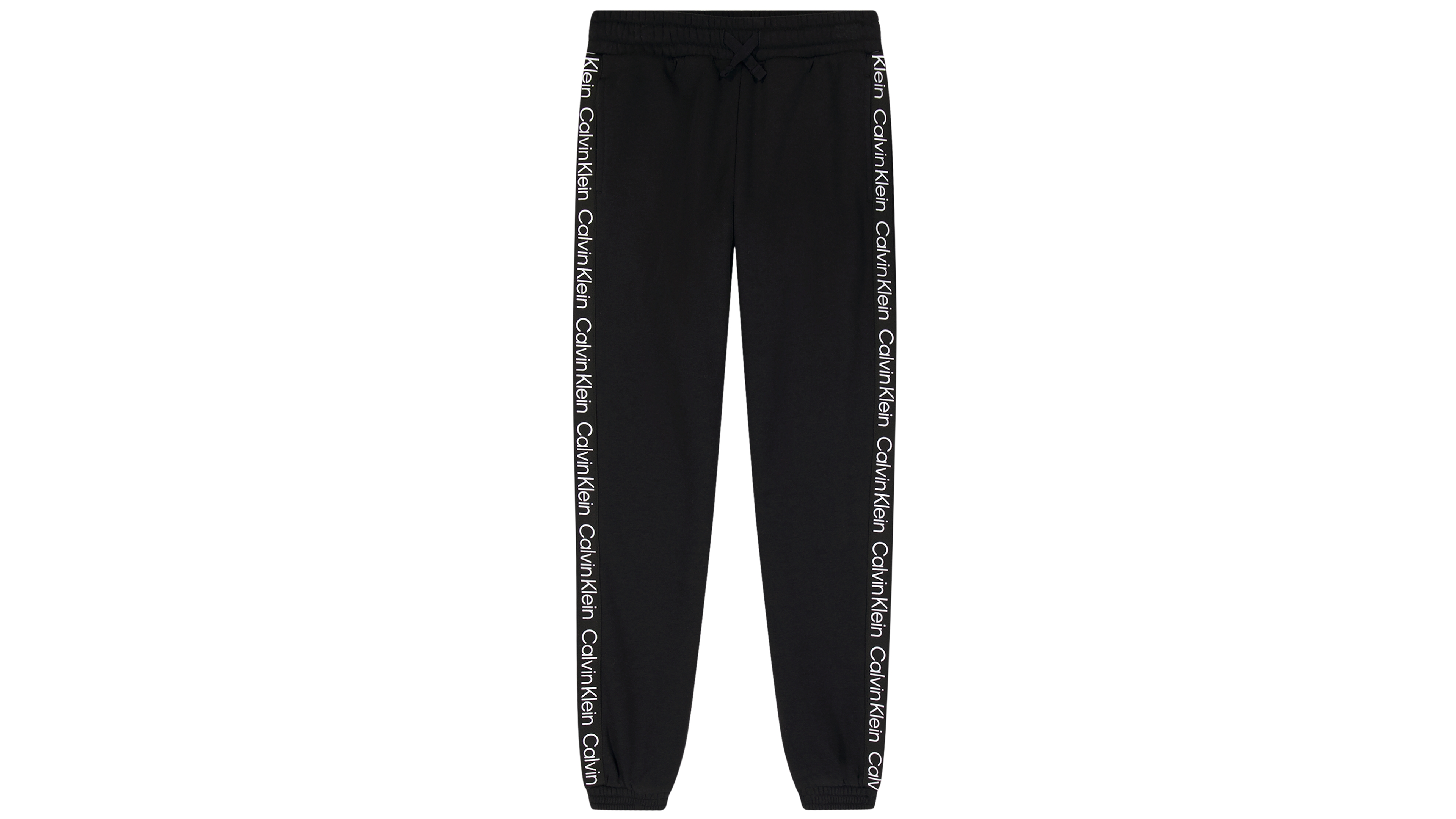 Calvin Klein Boys' 8-20 Logo Tape Fleece Jogger Pants