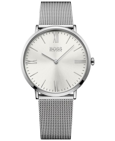 BOSS Hugo Boss Men's Jackson Stainless Steel Mesh Bracelet Watch 40mm 1513459